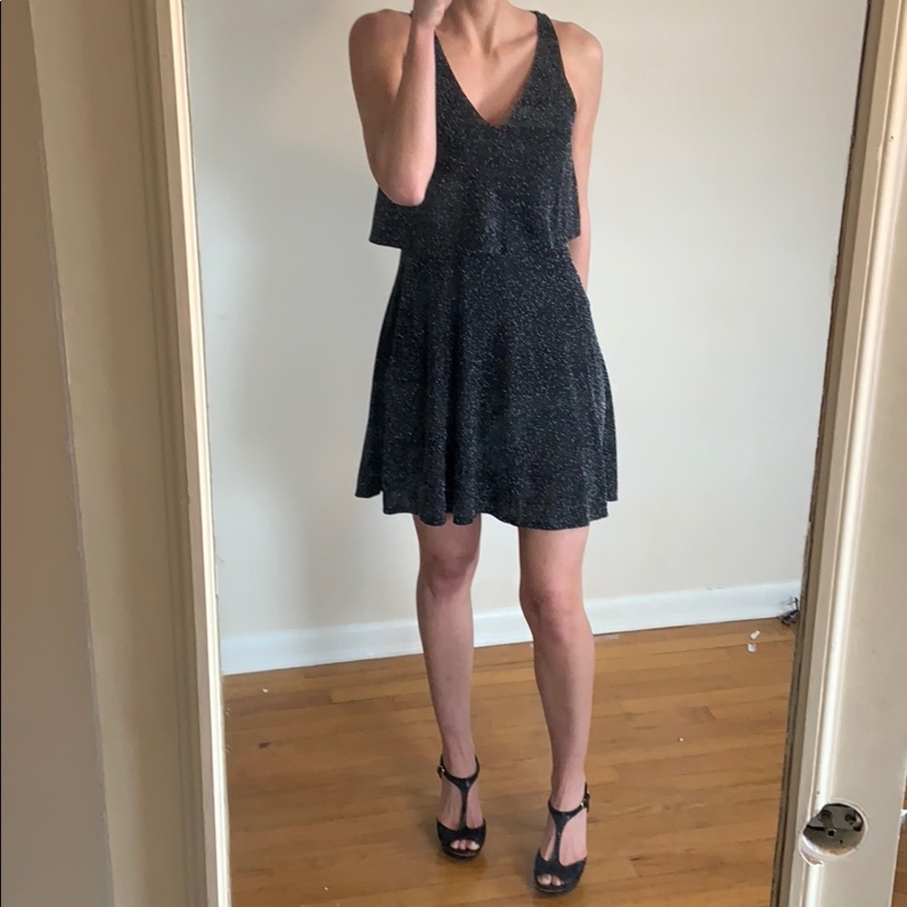 Black sparkle dress